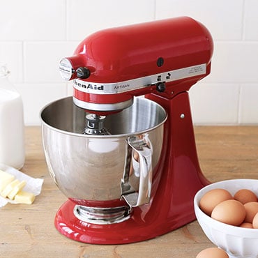 KitchenAid Stand Mixer in red